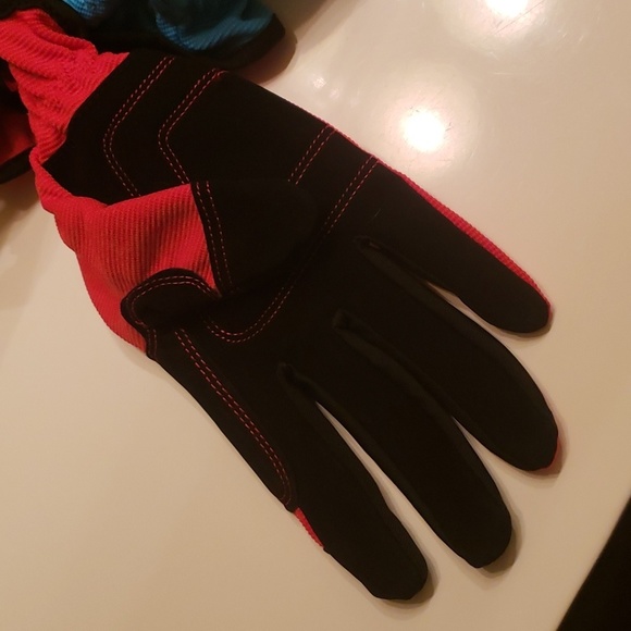 Utility Work Gloves 3 Pair Included Synthetic Leather - Picture 13 of 16